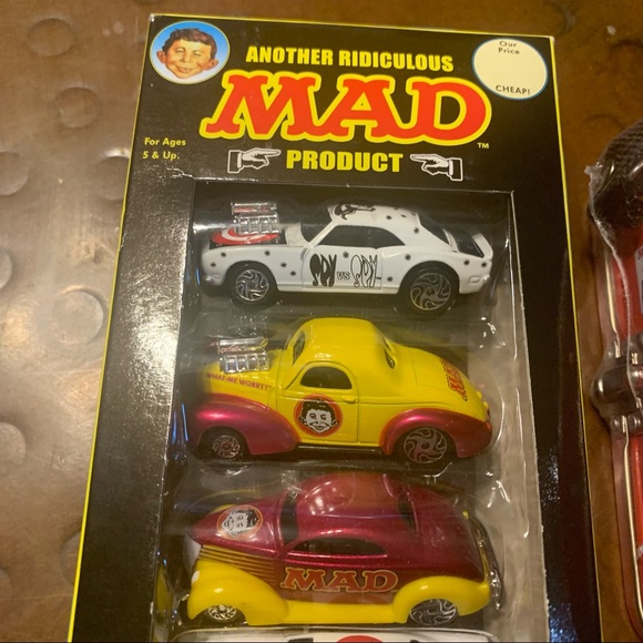 Mad Magazine Collectibles Diecast 80's Tim Cards Trading - Picture 2 of 8